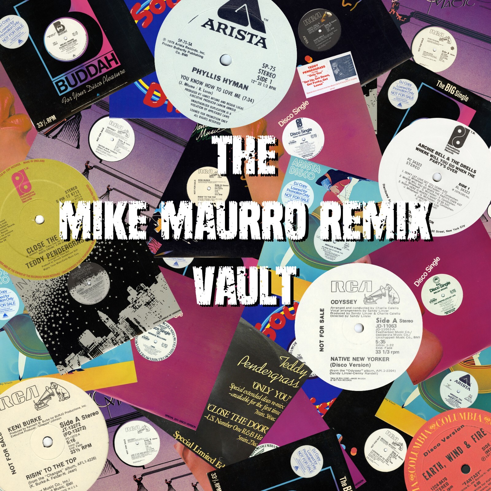 The Mike Maurro Remix Vault **Double CDr Pack*** NEW
