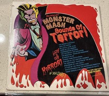 Monster Mash Sounds of Terror Halloween Vintage 1970s Vinyl Record picture