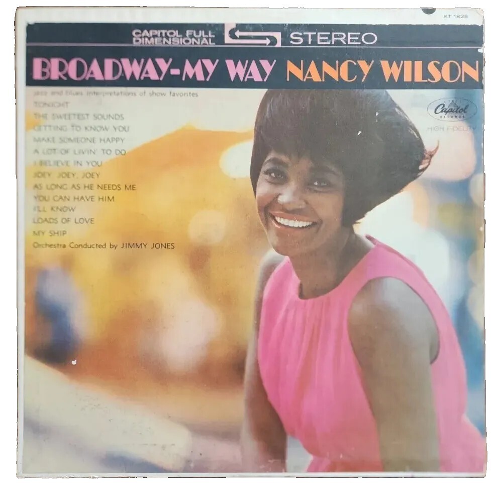 Nancy Wilson Broadway-My Way Vinyl Record ST 1828 