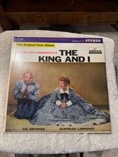 The King and I Original Cast Album LP - GOOD CONDITION W/DUST SLEEVE picture