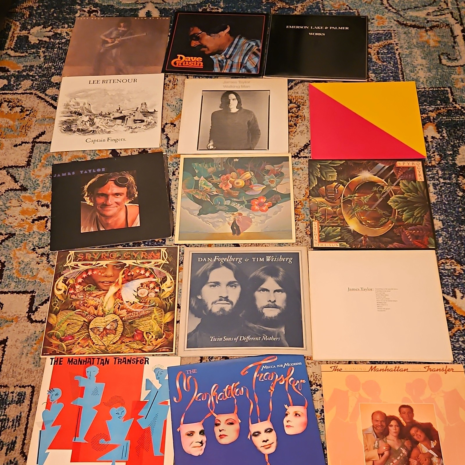 15 Vintage 1970s LP Record lot