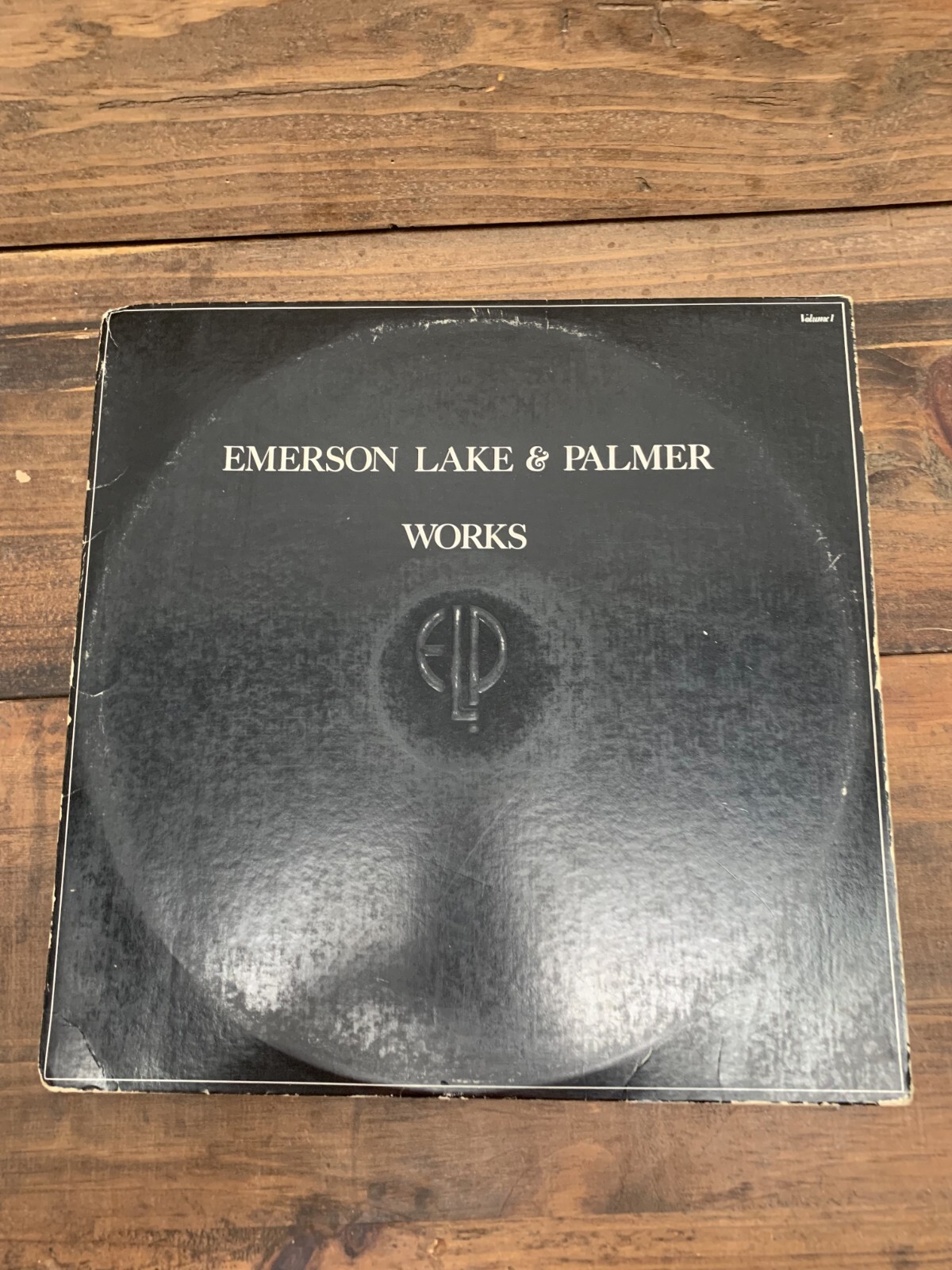 Emerson Lake & Palmer - Works Vol. 1 Atlantic Record Vinyl Double LP - LG+