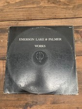 Emerson Lake & Palmer - Works Vol. 1 Atlantic Record Vinyl Double LP - LG+ picture