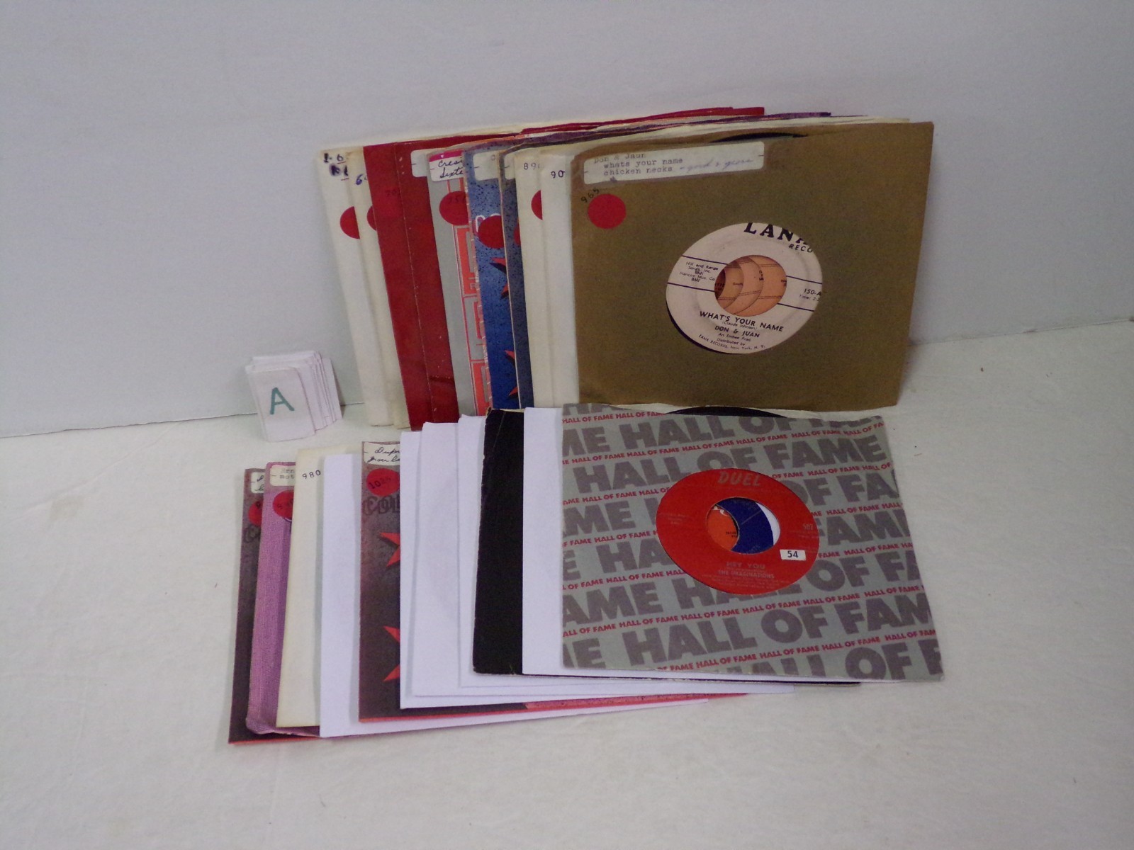 Doo-Wop / R&B Reissue Lot of 20 - 45 RPM Records