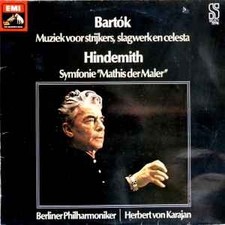 Bartók* / Hindemith* - Herbert von Karajan, Berliner Philharmoniker - Muziek Voo picture