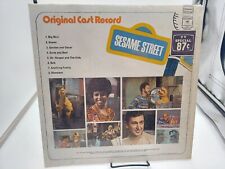 Sesame Street Original Cast Record LP 1970 LP Columbia Ultrasonic Clean NM cVG+ picture