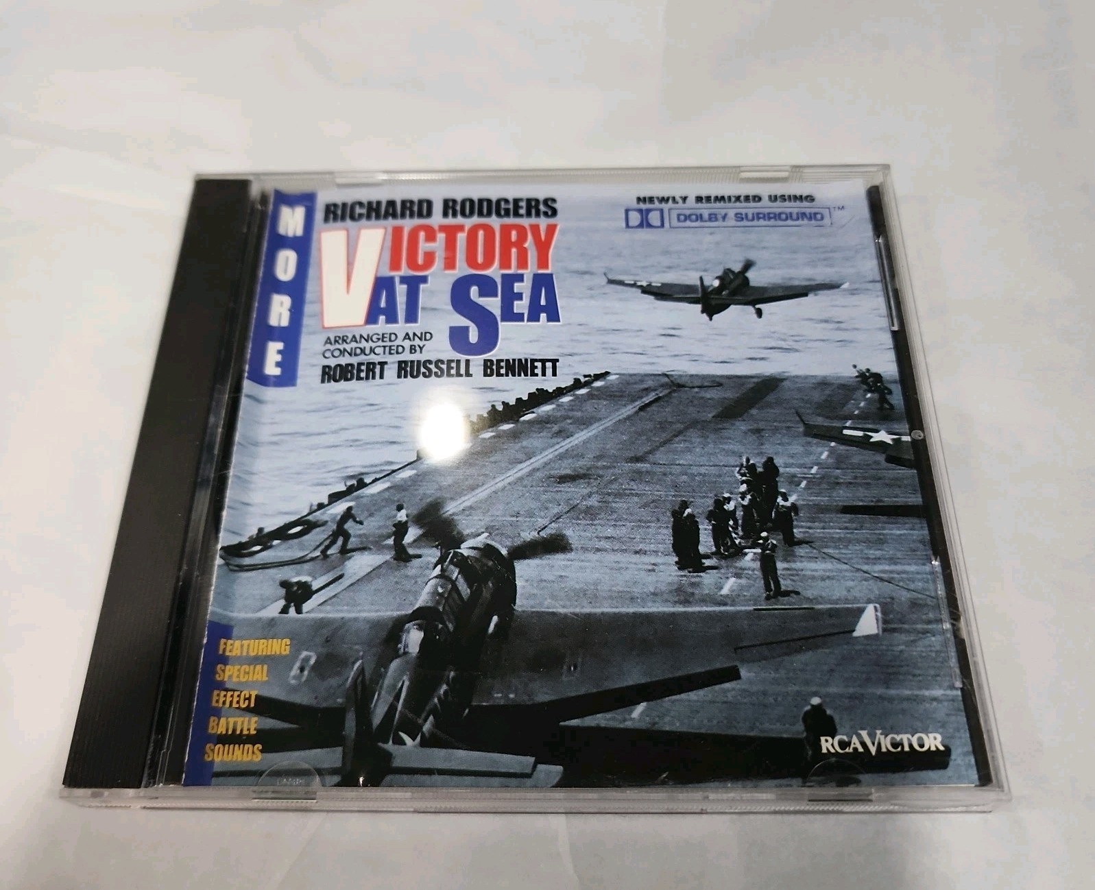 More Victory at Sea Richard Rodgers CD RCA Victor Symphony Like New