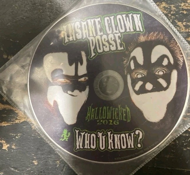 Insane Clown Posse - Who U Know? - Hallowicked 2016 CD ICP  Rare Juggalo Twiztid