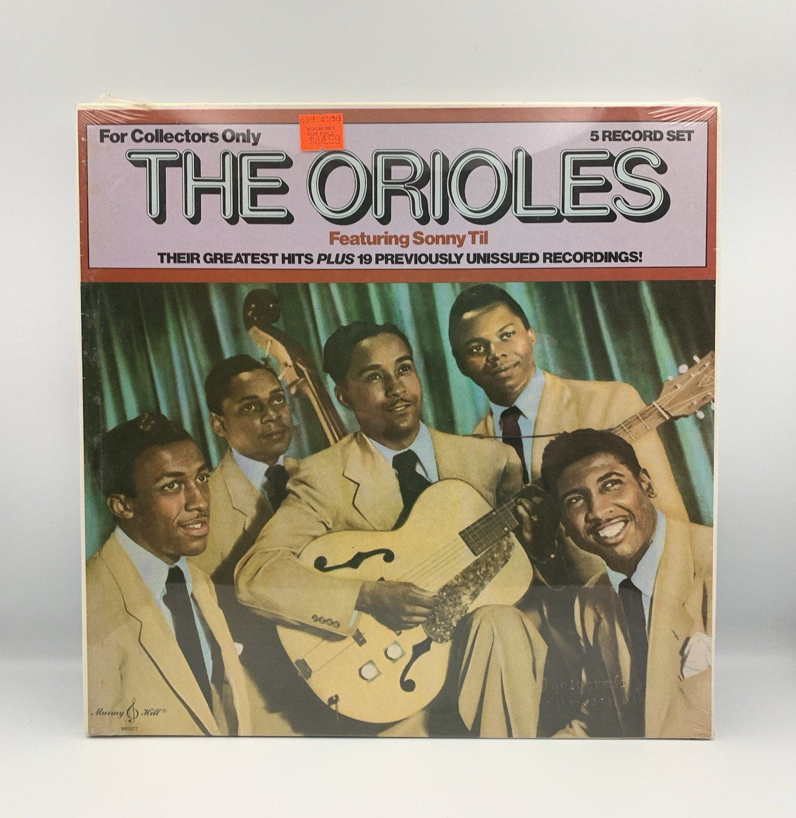 The Orioles Greatest Hits 5 Records BOX SET LP Sonny Til Murray Hill Sealed NEW