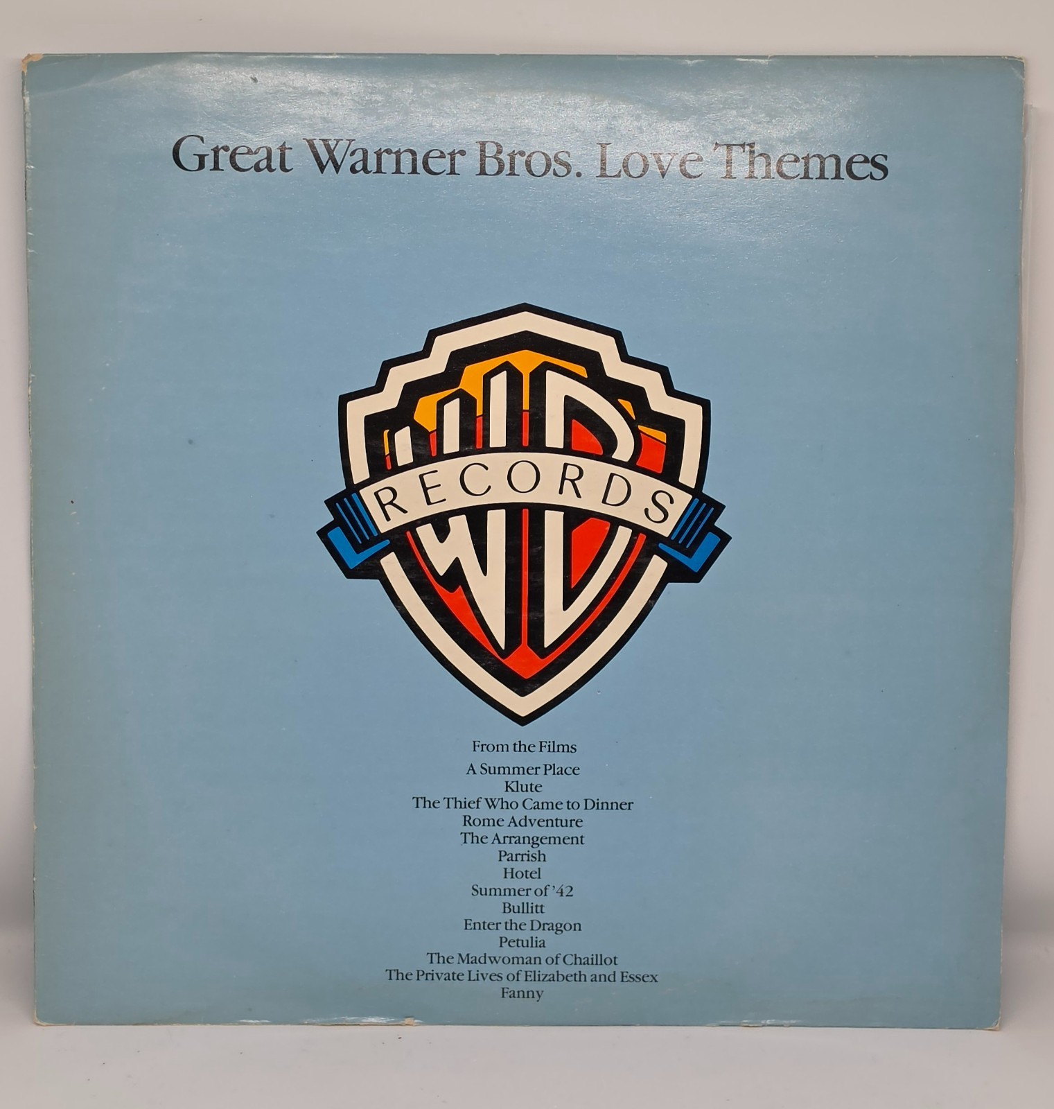 Great Warner Bros Love Themes LP 1980 Australian Press WS 5024 Soundtrack