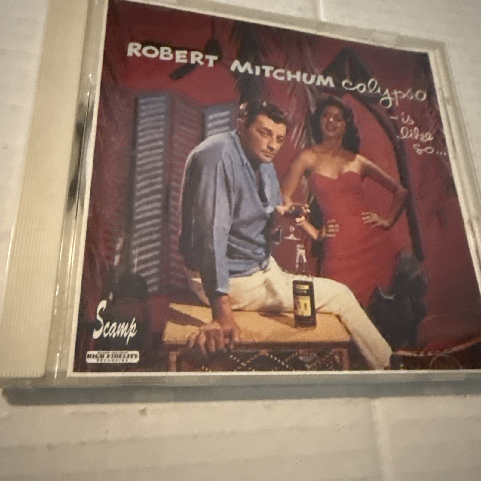 Robert Mitchum Reggae LP Calypso Is Like So on Capitol