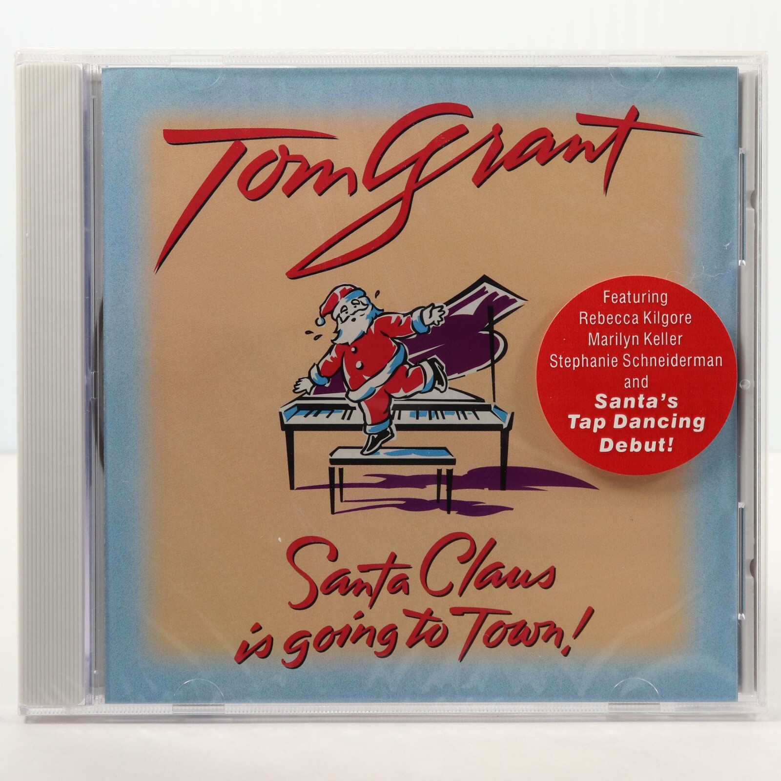 Santa Claus Is Going to Town by Tom Grant (CD, 2001) NEW SEALED Christmas Music