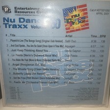 ERG Nu Dance Traxx 50 April 2001 Rare picture