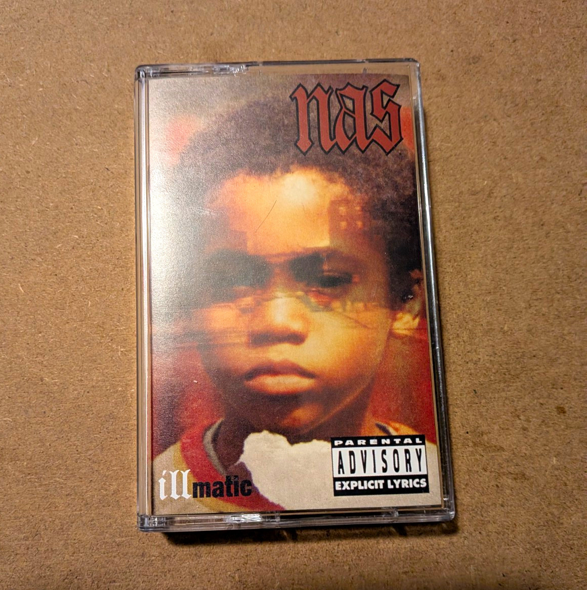 Nas Illmatic Cassette Tape Columbia 1994 2024 Reissue GET812-CA Explicit Lyrics