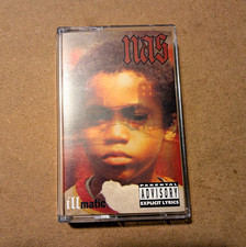 Nas Illmatic Cassette Tape Columbia 1994 2024 Reissue GET812-CA Explicit Lyrics picture