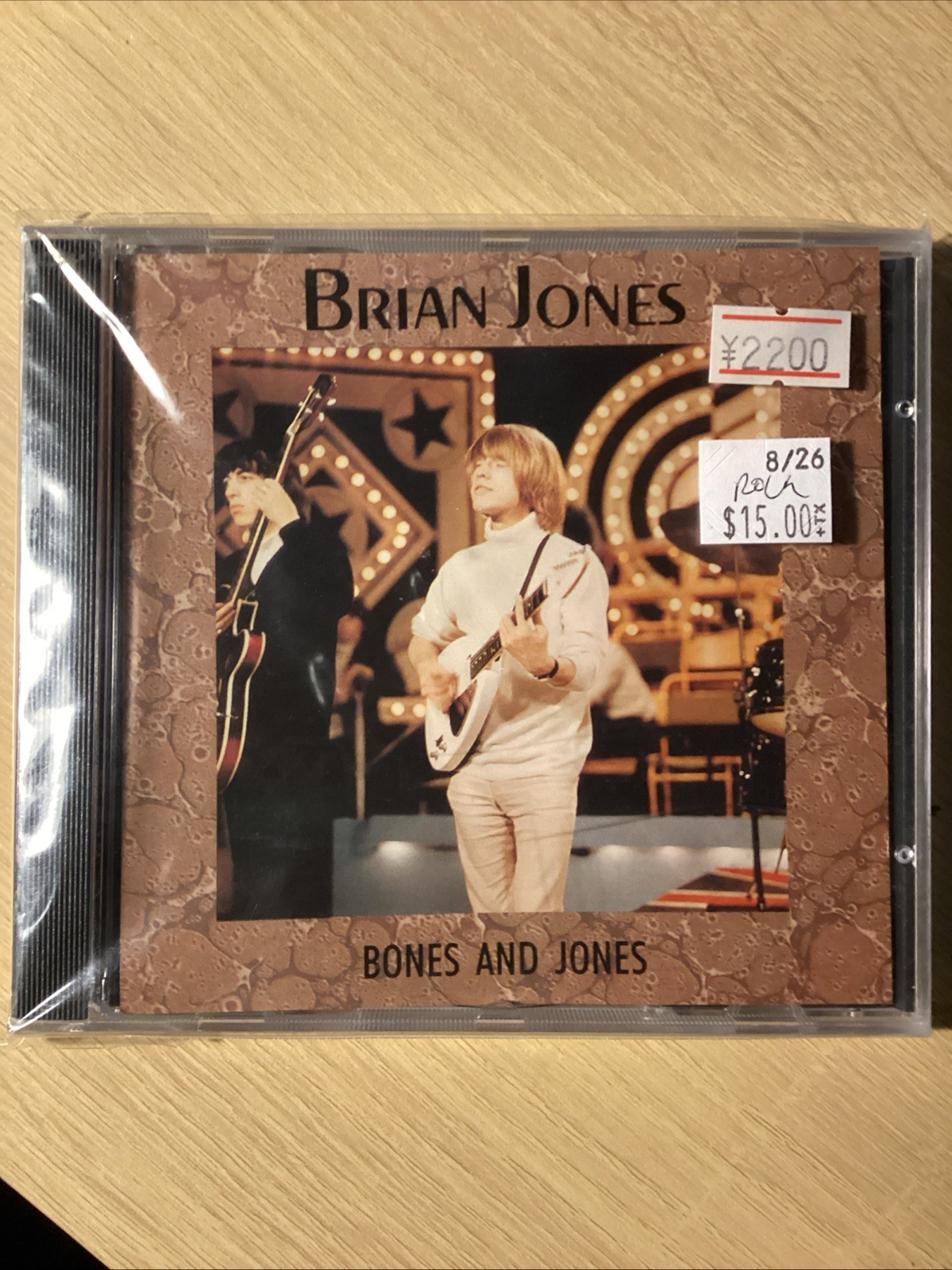 Brian Jones, “Bones And Jones” Rare Complication CD, Sealed