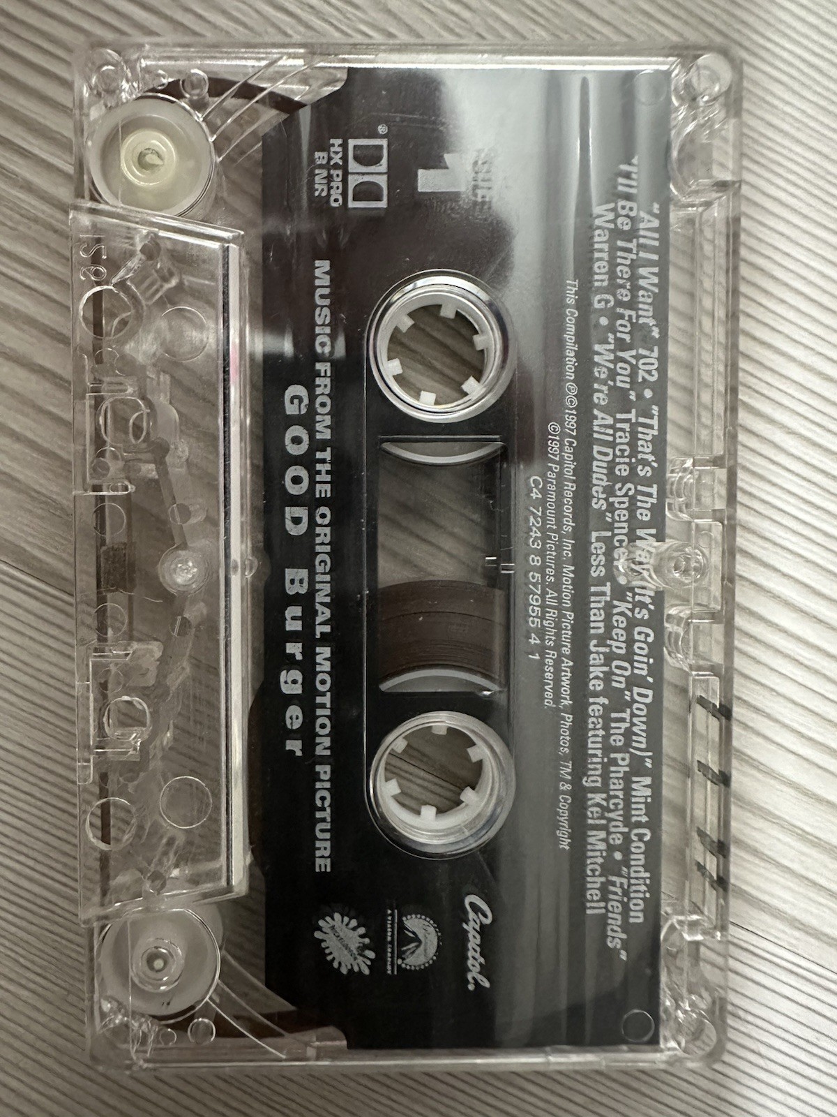 Vintage 1997 Good Burger Movie Soundtrack Cassette Tape Capitol Records 90s Nick