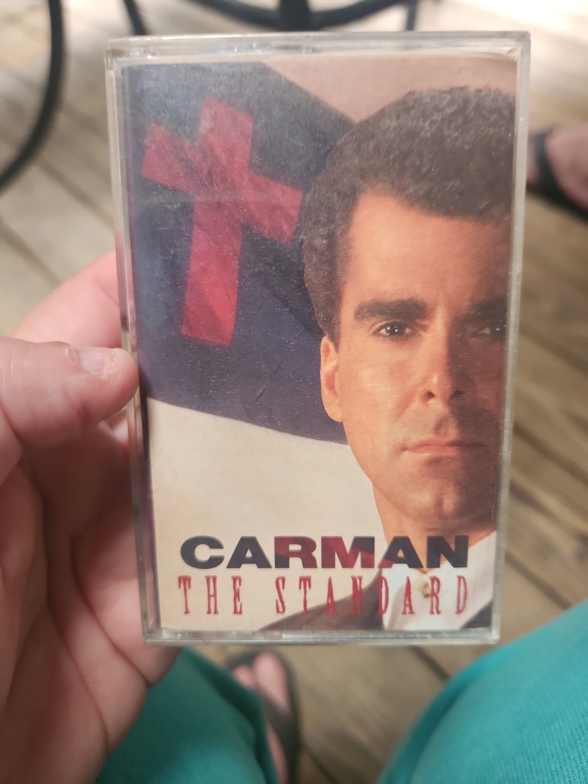 VINTAGE 1993 Carman The Standard Audio Cassette Tape Sparrow Christian Gospel