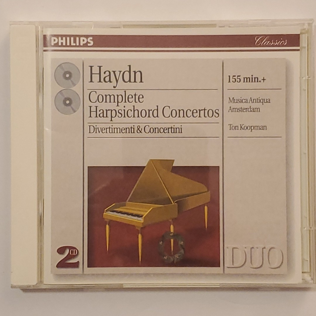 Haydn Complete Harpsichord Concertos Divertimenti & Concertini 2 CDs Amsterdam