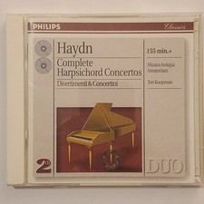 Haydn Complete Harpsichord Concertos Divertimenti & Concertini 2 CDs Amsterdam picture