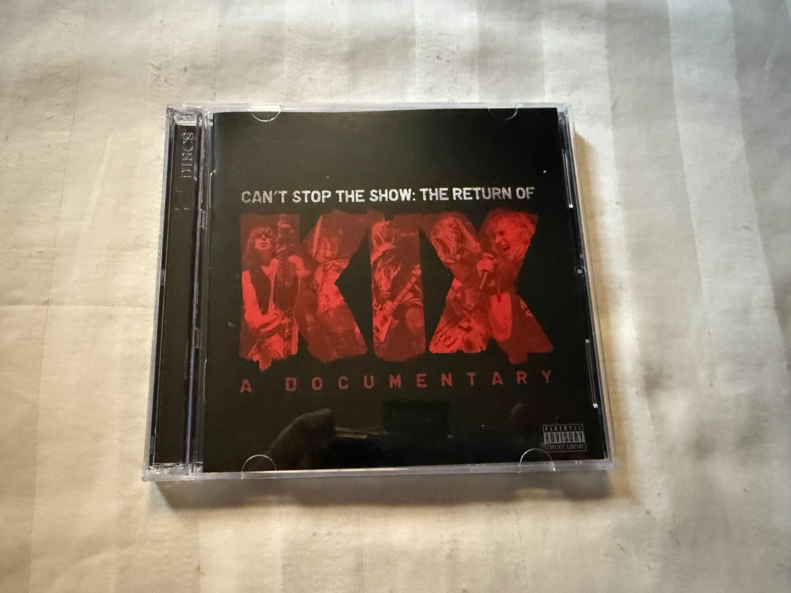 Kix - Can\'t Stop The Show CD/DVD 2016 Loud & Proud Documentary 80s Rock OOP RARE