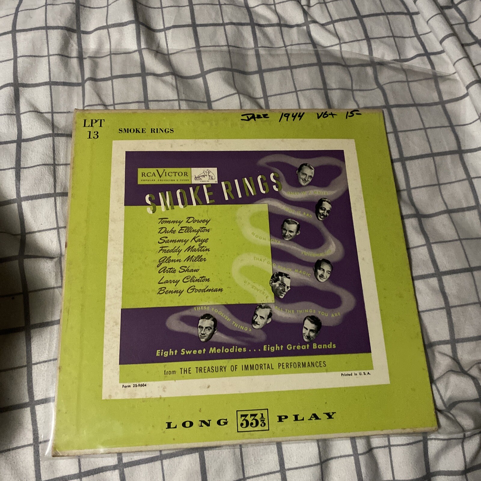 Smoke Rings Vinyl Ltp 13 RCA victor  Year 1944 Jazz