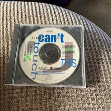 M.C. HAMMER U CAN’T TOUCH THIS 1990 CD PROMOTIONAL SINGLE OOP CAPITOL PRINT 3TRX picture