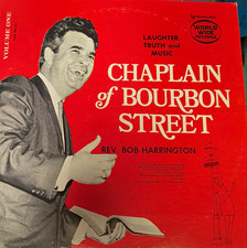 Bob Harrington Chaplain of Bourbon Street Vinyl LPS LOT OF 10 RARE ALBUMS picture