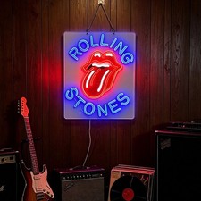 US STOCK Rolling Stones LED Neon Sign 16