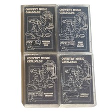 Lot 4 Vintage Country Music Cavalcade Cassette Tape; American/Heart/Nashville picture