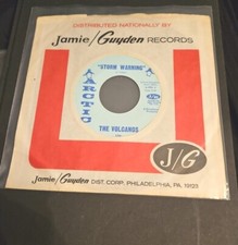 THE VOLCANOS STORM WARNING SWEET/NORTHERN SOUL 45rpm  ARCTIC 106 JAMIE GUYDEN NM picture