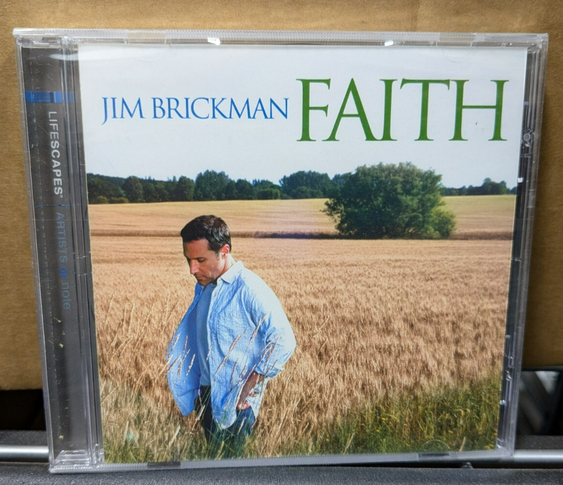 Jim Brickman   Faith - Christian Music CD (2008) - Brand New, Factory Sealed