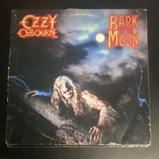 Ozzy Osbourne Bark at the Moon Cardboard & Inner liner Early pressing With Vinyl picture