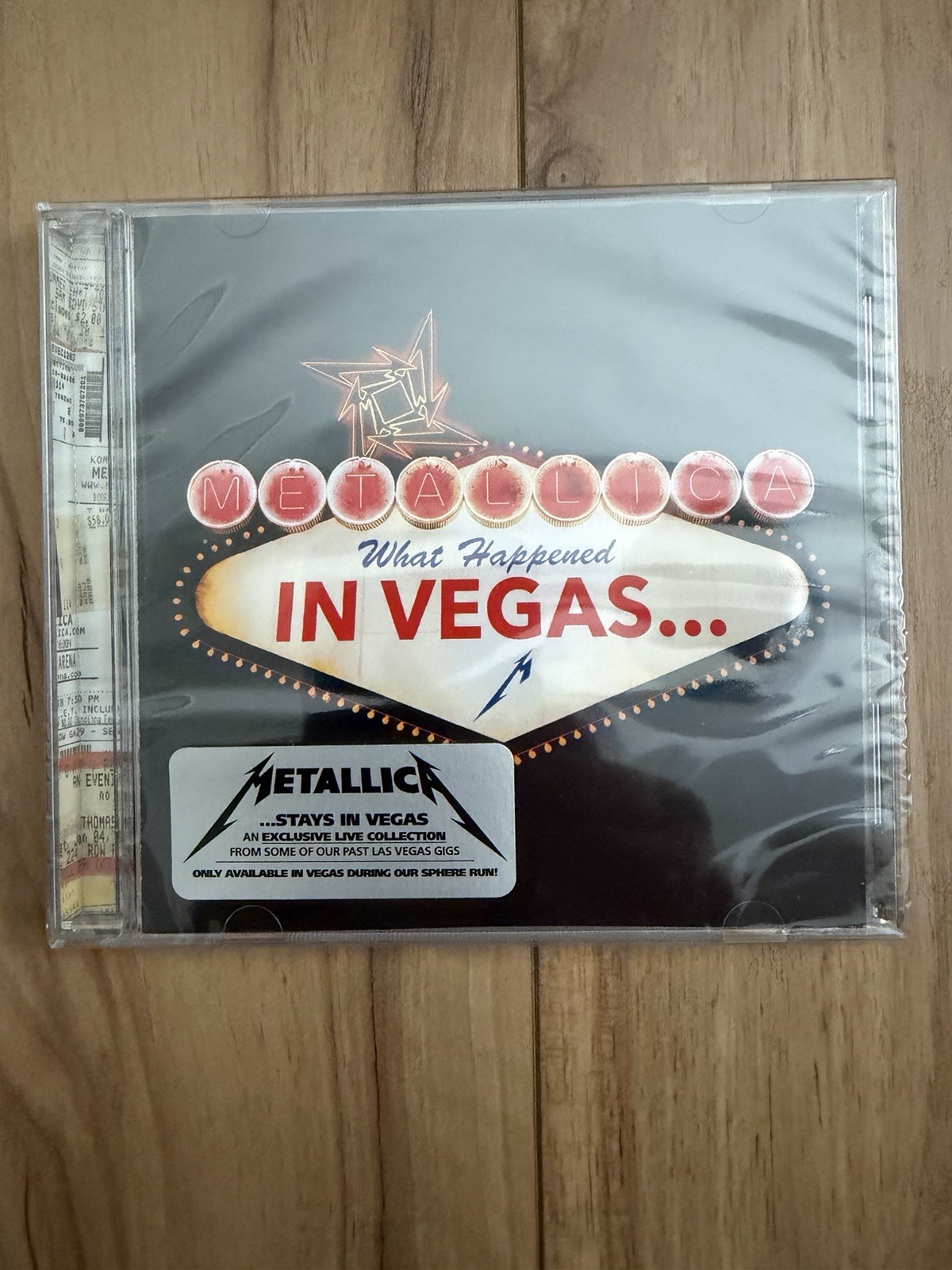 METALLICA SPHERE LAS VEGAS CD LIVE COLLECTION EXCLUSIVE ALBUM SEALED
