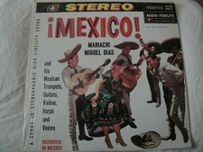 MARIACHI MIGUEL DIAS MEXICO VINYL LP AUDIO FIDELITY JUAN COLORADO, EL GUACO EX picture