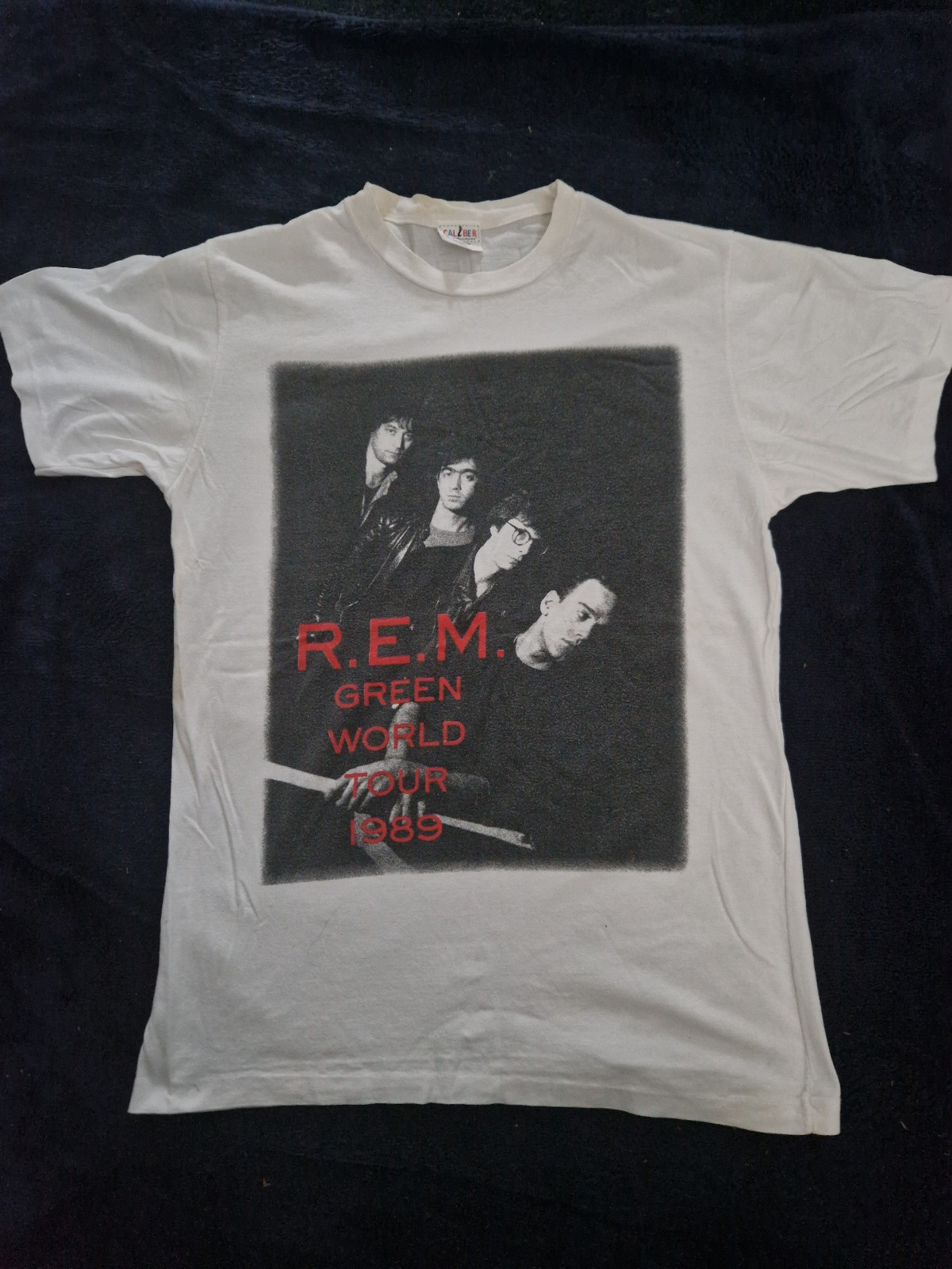 R.E.M Green World Tour 1989 (Europe) T Shirt Original - Size L