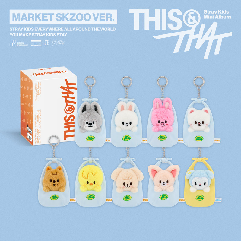 Stray Kids THIS & THAT 10th Mini Album MARKET SKZOO Ver. (Member Selection)
