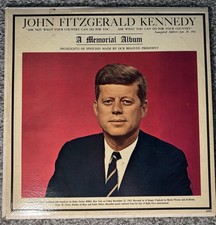 John Fitzgerald Kennedy A Memorial Album Vinyl LP picture