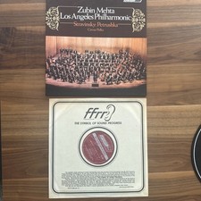 Stravinsky, Zubin Mehta, Los Angeles Philharmonic – Petrushka/Circus Polka LP picture