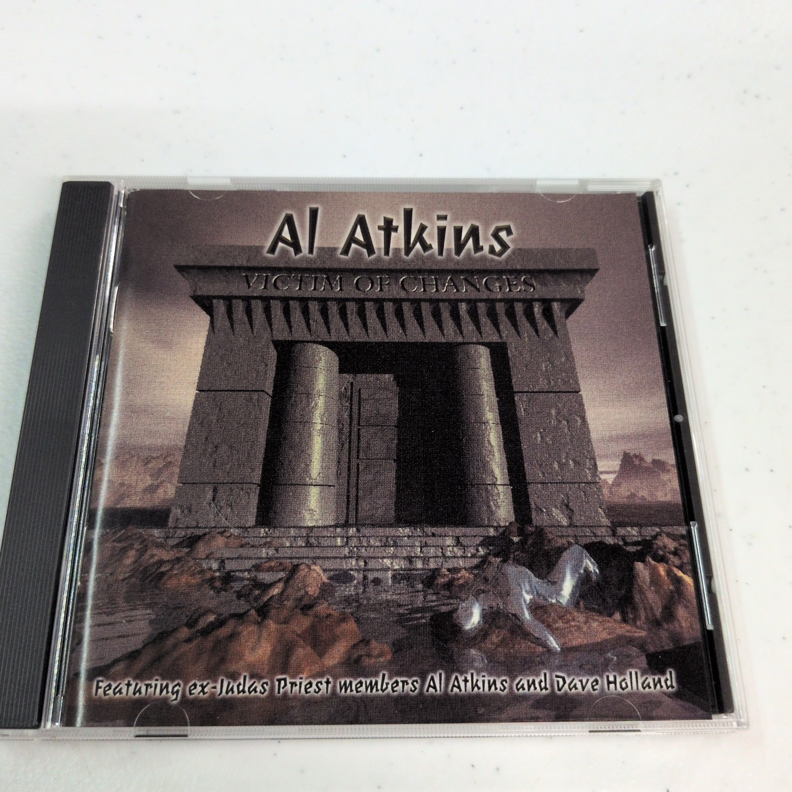 Al Atkins – Victim Of Changes CD 1st US press judas priest saxon paul dianno
