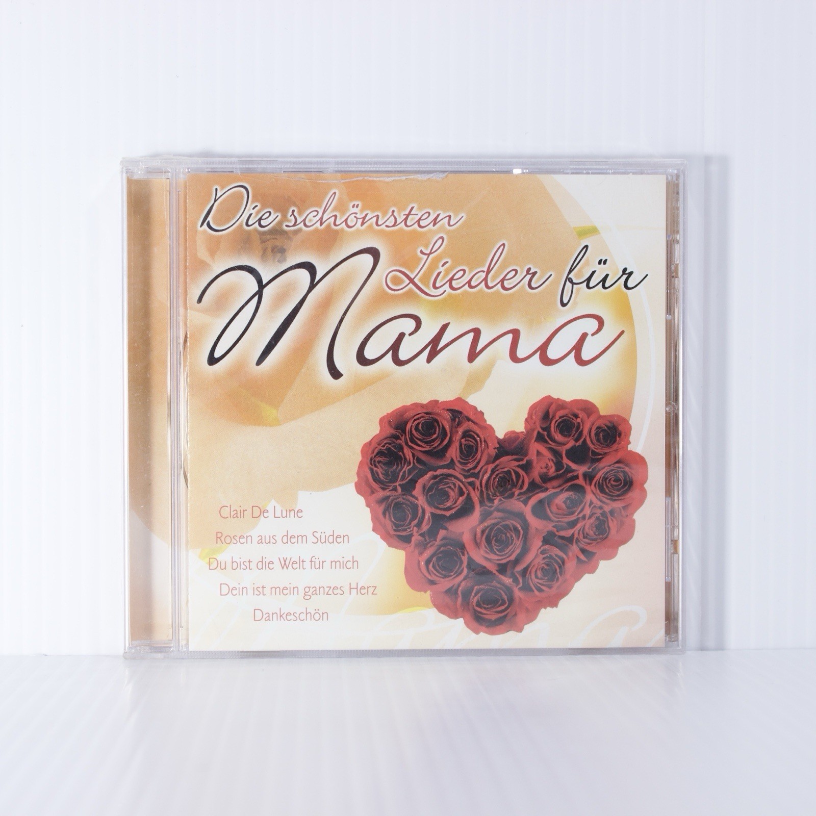 Die schönsten Lieder für Mama (CD, 2001) Luciano Pavarotti CRACKED CASE