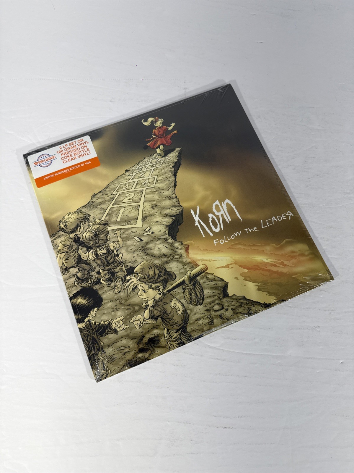 KORN Follow The Leader (2015) Immortal 2xLP Coke Bottle Color Vinyl Limited