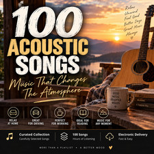 100 Acoustic Songs – Curated Acoustic Music Collection picture