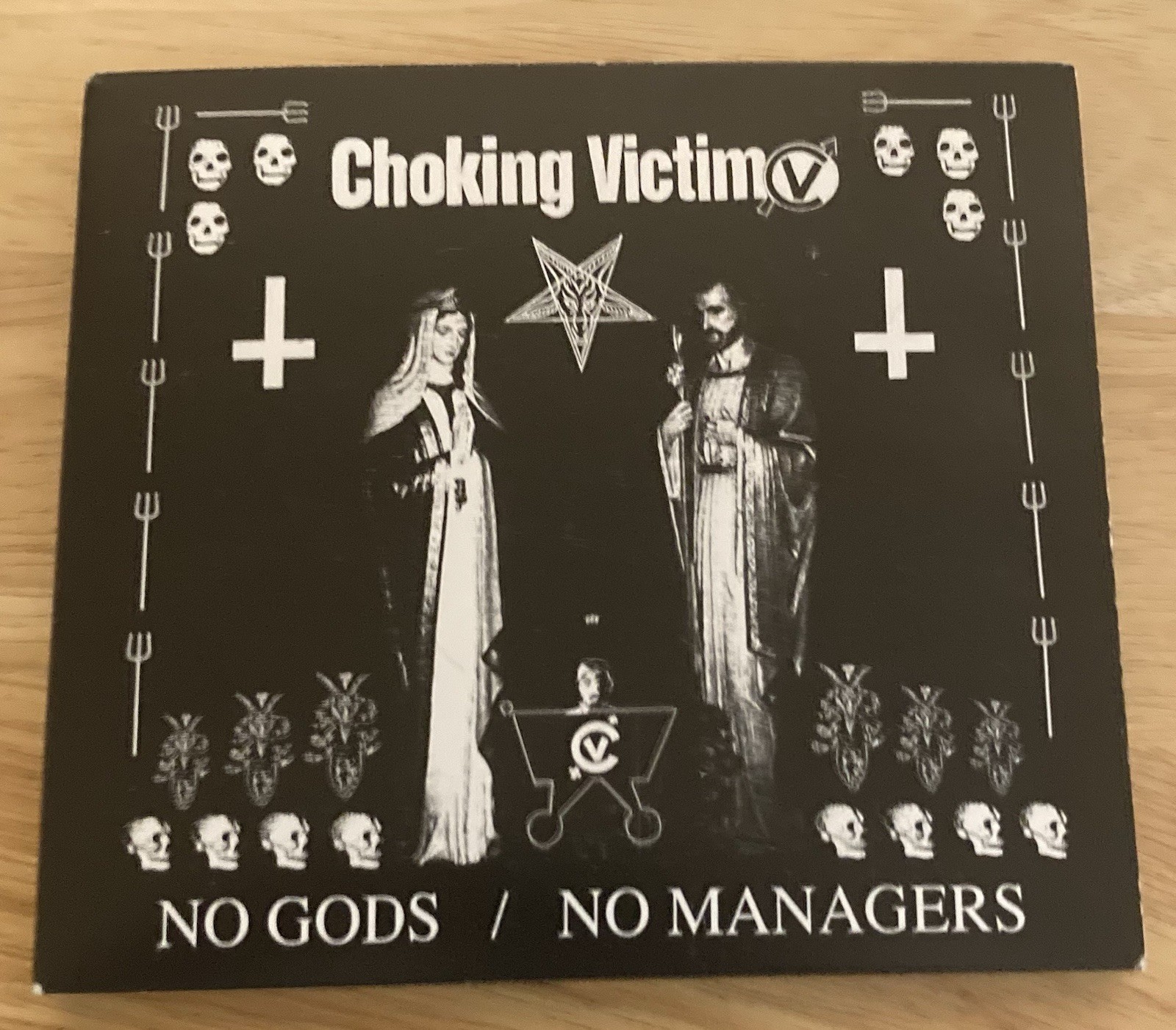 Choking Victim No Gods No Managers CD