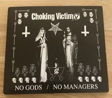 Choking Victim No Gods No Managers CD picture