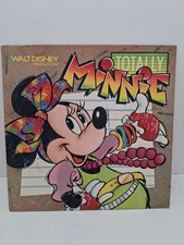 Vintage 1986 Walt Disney Totally Minnie Mouse Vinyl Record 62521. picture