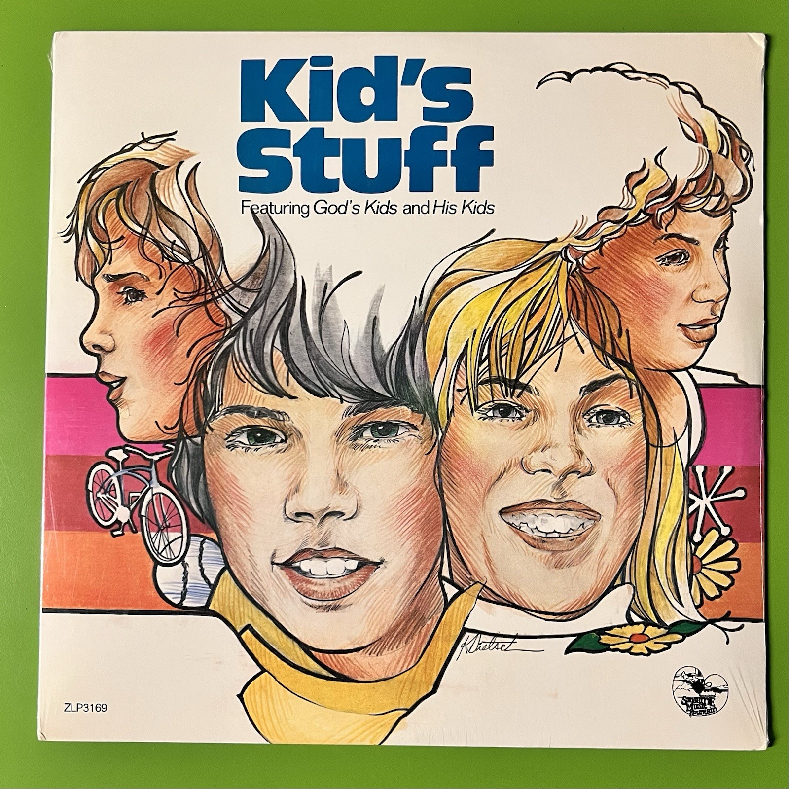 Kid\'s Stuff ‎– Featuring God\'s Kids And His Kids LP Sealed Gospel Vinyl 1980 New