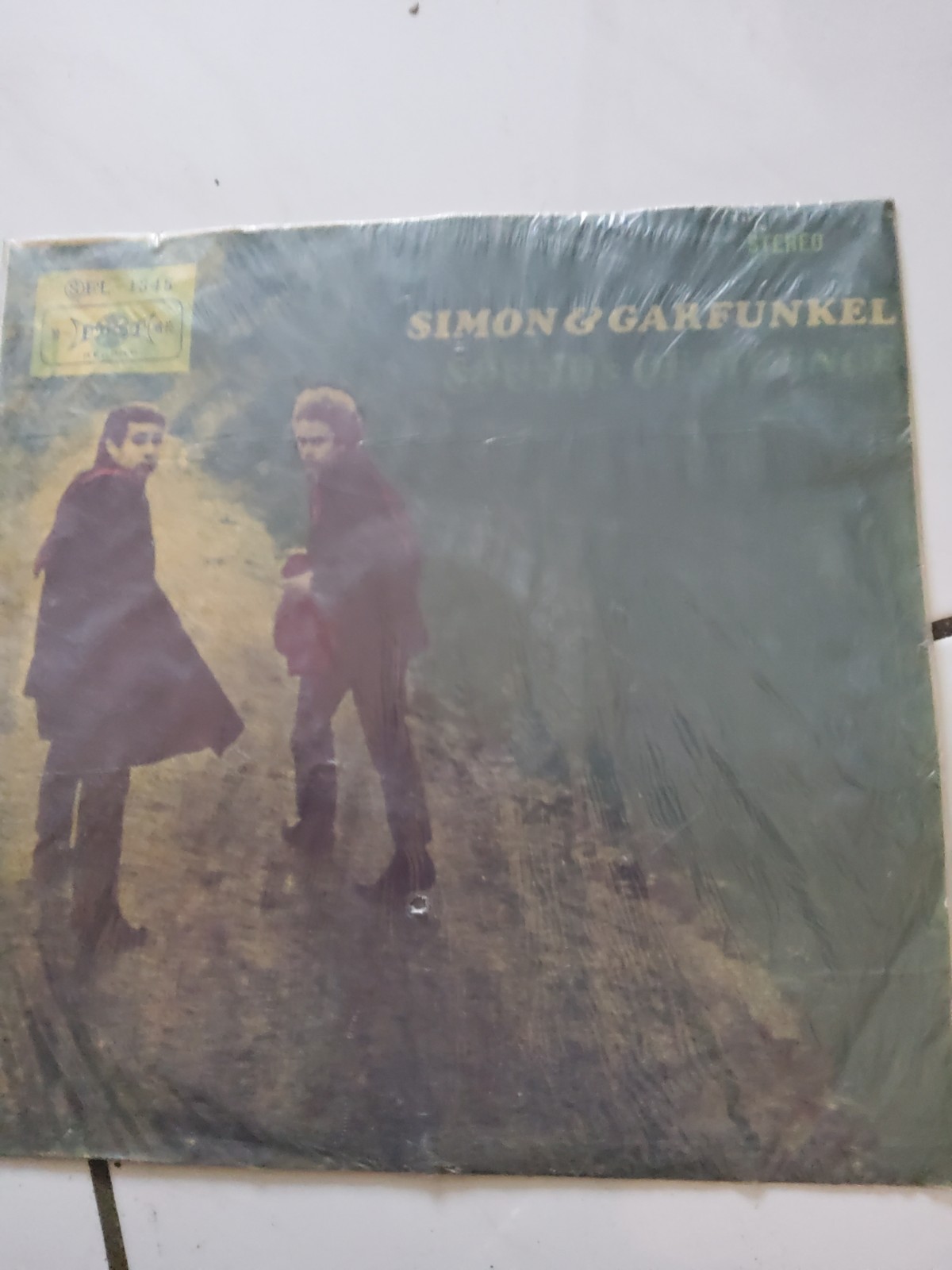 Rare SIMON & GARFUNKEL Vinyl The Sound of Silence Greatest hits  Orange