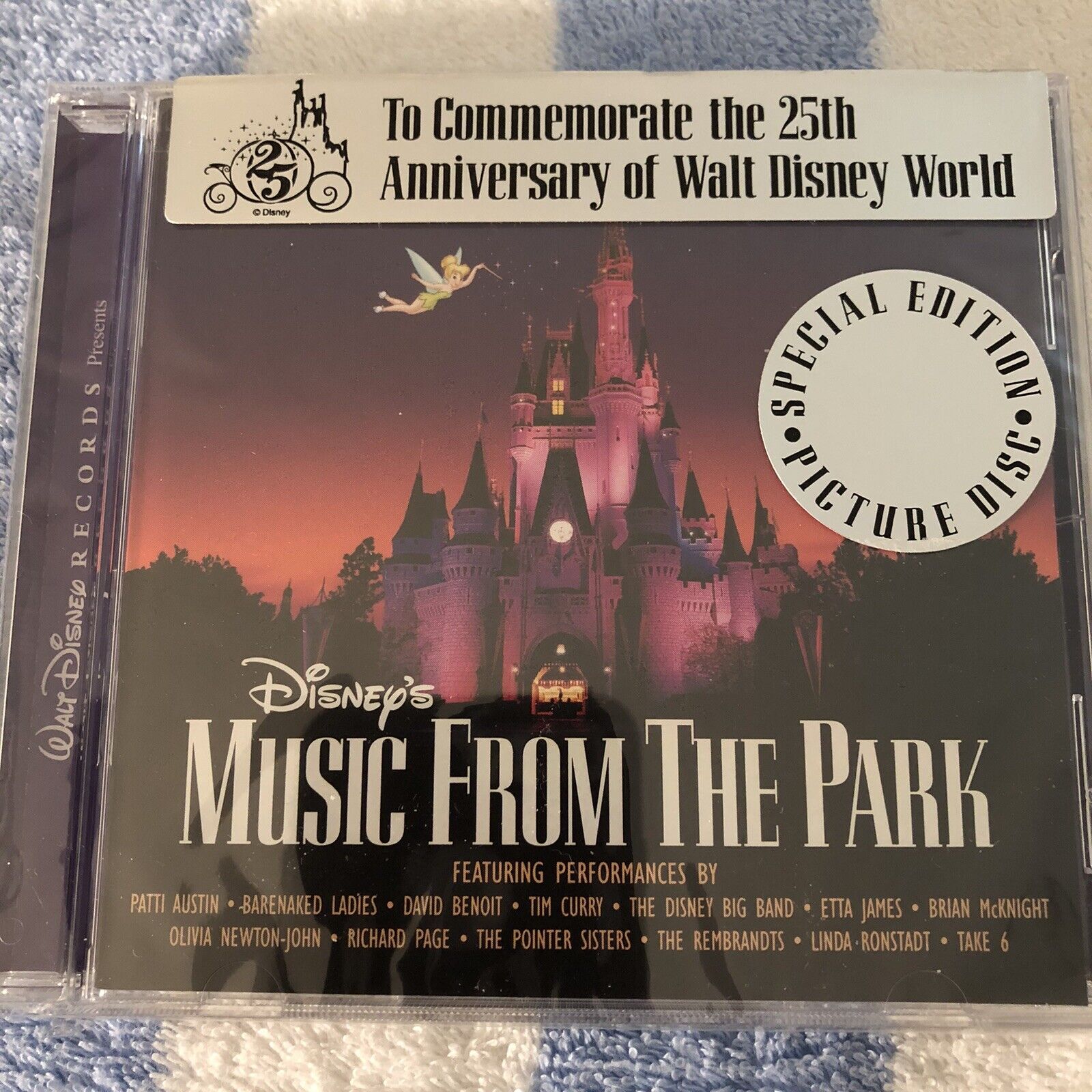 Walt Disney's - Music from the Park - WDW 25th - Picture Disc - CD - Brand New