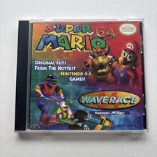Super Mario & Wave Race Music Soundtrack CD Nintendo 64 N64 Original Retro Mint picture